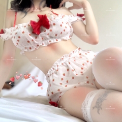 đồ ngủ chấm bi