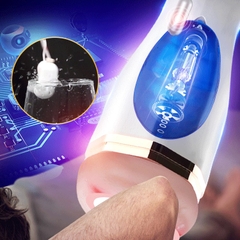 Âm đạo giả gắn tường tự động thụt rung âm thanh rên rỉ Wanle