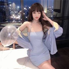 váy len body