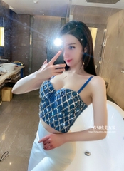 áo croptop 2 dây