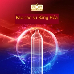 Bao cao su Six Sex Băng Lửa Siêu Mỏng Gân Gai