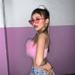 áo croptop lông