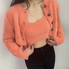 áo croptop kèm khoác