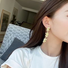 Khuyên tai vàng 3 con gấu