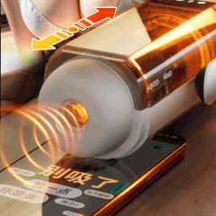 Robot thủ dâm rung thụt hút âm thanh rên rỉ có tay cầm cao cấp