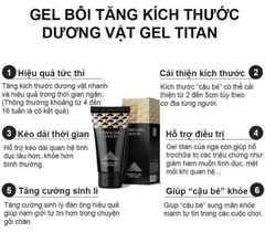 Titan Gel Gold tăng kích thước dương vật