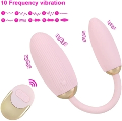 Trứng rung đôi không dây điều khiển từ xa - rung 2 đầu siêu mạnh