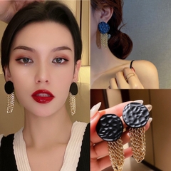 Khuyên tai ngọc bội vàng