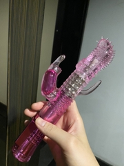 Chày rung gai trong suốt xoay được