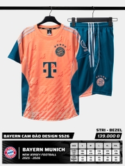 Quần áo bóng đá Strivend Bayern Munich 2025/26 [thun mè Poly]