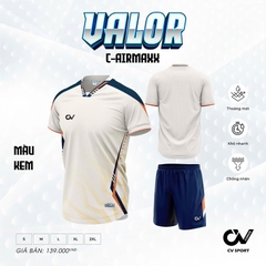 Áo bóng đá không logo CV Sport VALOR