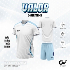 Áo bóng đá không logo CV Sport VALOR