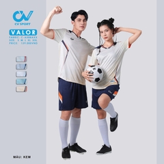 Áo bóng đá không logo CV Sport VALOR