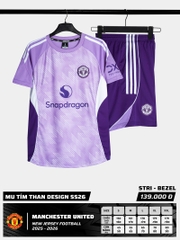 Quần áo bóng đá MU Manchester United 2025/26 [Strivend thun mè Poly]
