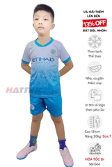 Quần áo bóng đá Trẻ Em Man City 2024/25