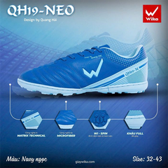 Giày đá bóng Wika QH19 NEO 2 đế TF trẻ em