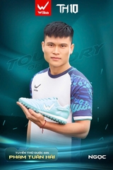 Giày đá bóng Wika TH10 Tuấn Hải đế TF