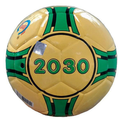 Quả Bóng Đá Futsal Geru 2030 Dán (Số 4) Xanh Lá
