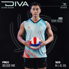 Quần áo bóng chuyền Nam Beyono Diva (Sát nách)