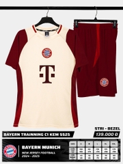 Quần áo bóng đá Strivend Bayern Munich Training C1 2024/25 [thun mè Poly]