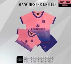 Quần áo bóng đá trẻ em MU Manchester United 2024/25