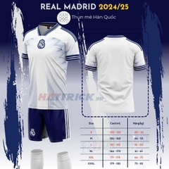 Áo Real Madrid 24/25 [Thun Mè Hàn Quốc]