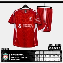 Quần áo bóng đá Strivend Liverpool 2024/25 [thun mè Poly]