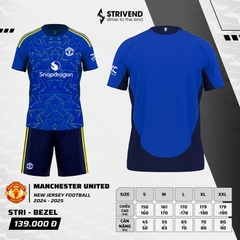 Áo đấu Manchester United MU 2024/25 [Strivend thun mè Poly]