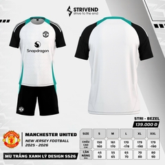 Quần áo bóng đá MU Manchester United 2025/26 [Strivend thun mè Poly]