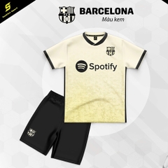 Quần áo bóng đá trẻ em Barca 2025/26