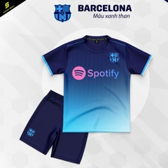 Quần áo bóng đá trẻ em Barca 2025/26