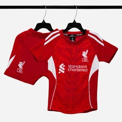 Quần áo bóng đá trẻ em Strivend Liverpool 2025