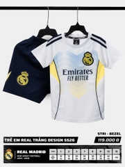 Quần áo trẻ em Real Madrid 2025/26 [Strivend]