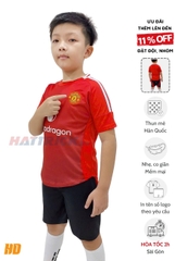 Quần áo bóng đá Trẻ Em MU 2024/25 (Thun mè Hàn Quốc)