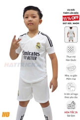 Quần áo bóng đá Trẻ Em Real Madrid 2024/25 (Thun mè Hàn Quốc)