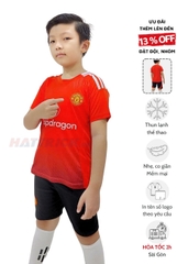 Quần áo bóng đá trẻ em MU Manchester United 2024/25