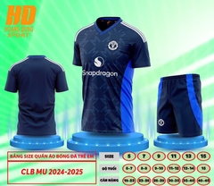 Quần áo bóng đá Trẻ Em MU 2024/25 (Thun mè Hàn Quốc)