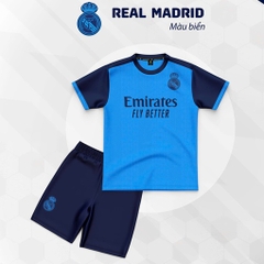 Quần áo bóng đá trẻ em Real Madrid 2025/26 (Sao Việt)