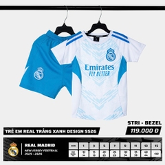 Quần áo trẻ em Real Madrid 2025/26 [Strivend]