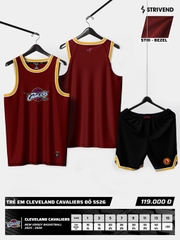 Quần áo bóng rổ trẻ em Strivend CLEVELAND CAVALIERS SS25