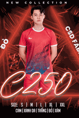Áo bóng đá không logo Riki CV C250