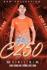 Áo bóng đá không logo Riki CV C250
