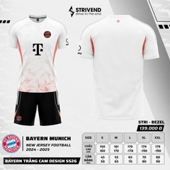 Quần áo bóng đá Strivend Bayern Munich 2025/26 [thun mè Poly]