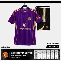 Quần áo bóng đá MU Manchester United 2025/26 [Strivend thun mè Poly]