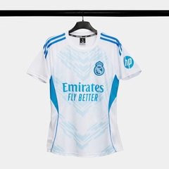 Quần áo bóng đá Real Madrid 2025/26 [Strivend thun mè Poly]