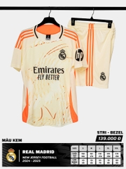 Quần áo bóng đá Strivend Real Madrid 2024/25 [thun mè Poly]