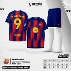 Quần áo bóng đá Strivend Barca 2025/26 SS26 [thun mè Poly]