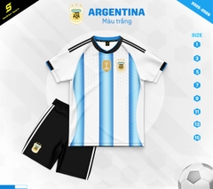 Áo bóng đá trẻ em Argentina 2025/26