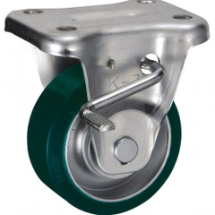 Bánh xe cố định, có phanh Ø75 (KBZ-75)