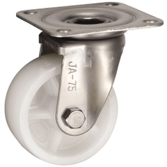 Bánh xe xoay Ø75, Inox (JA-75)